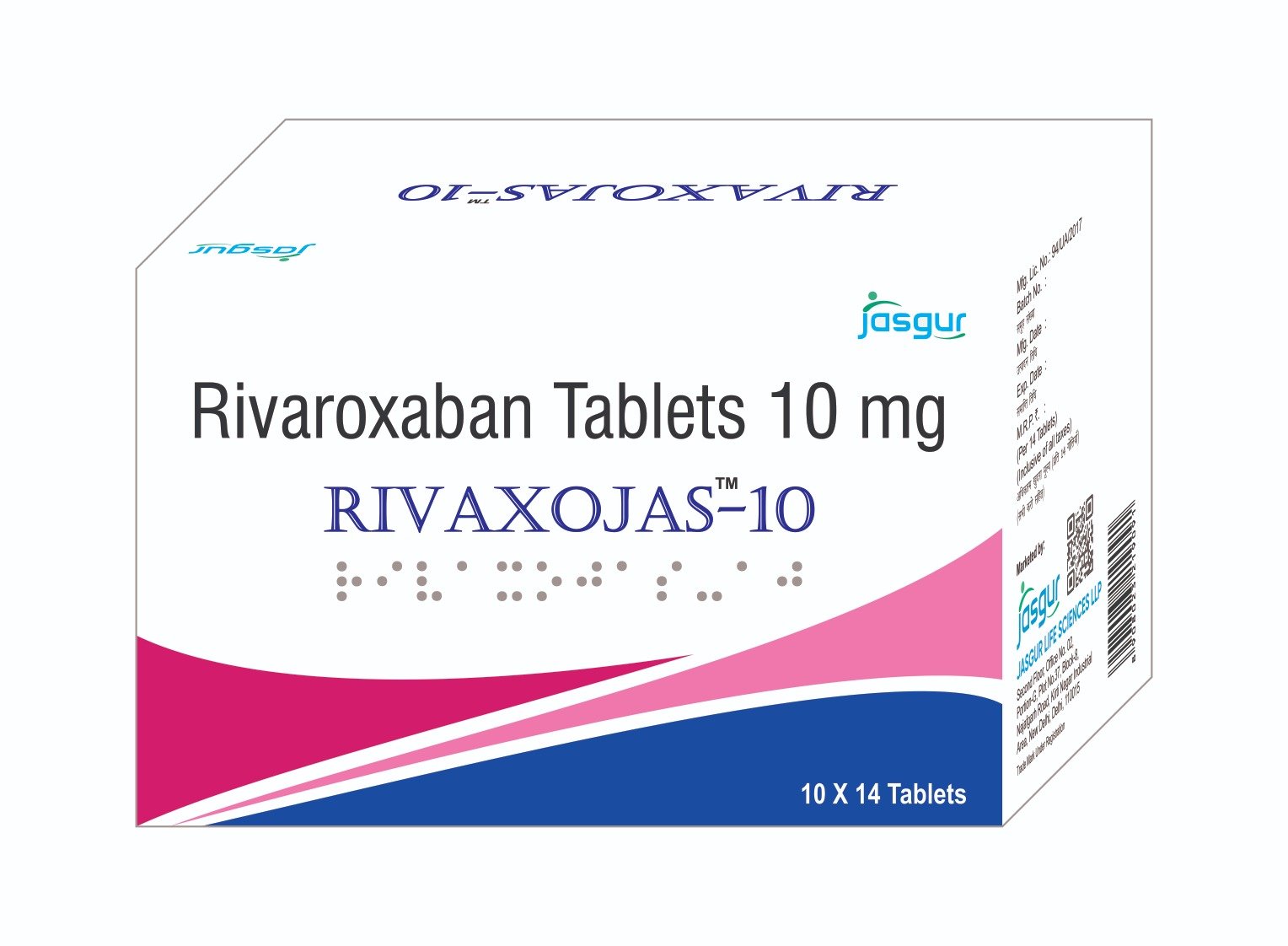 Rivaroxaban 10 mg tablet 